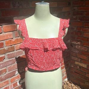NWT Loveriche Cropped Tank Top size Large